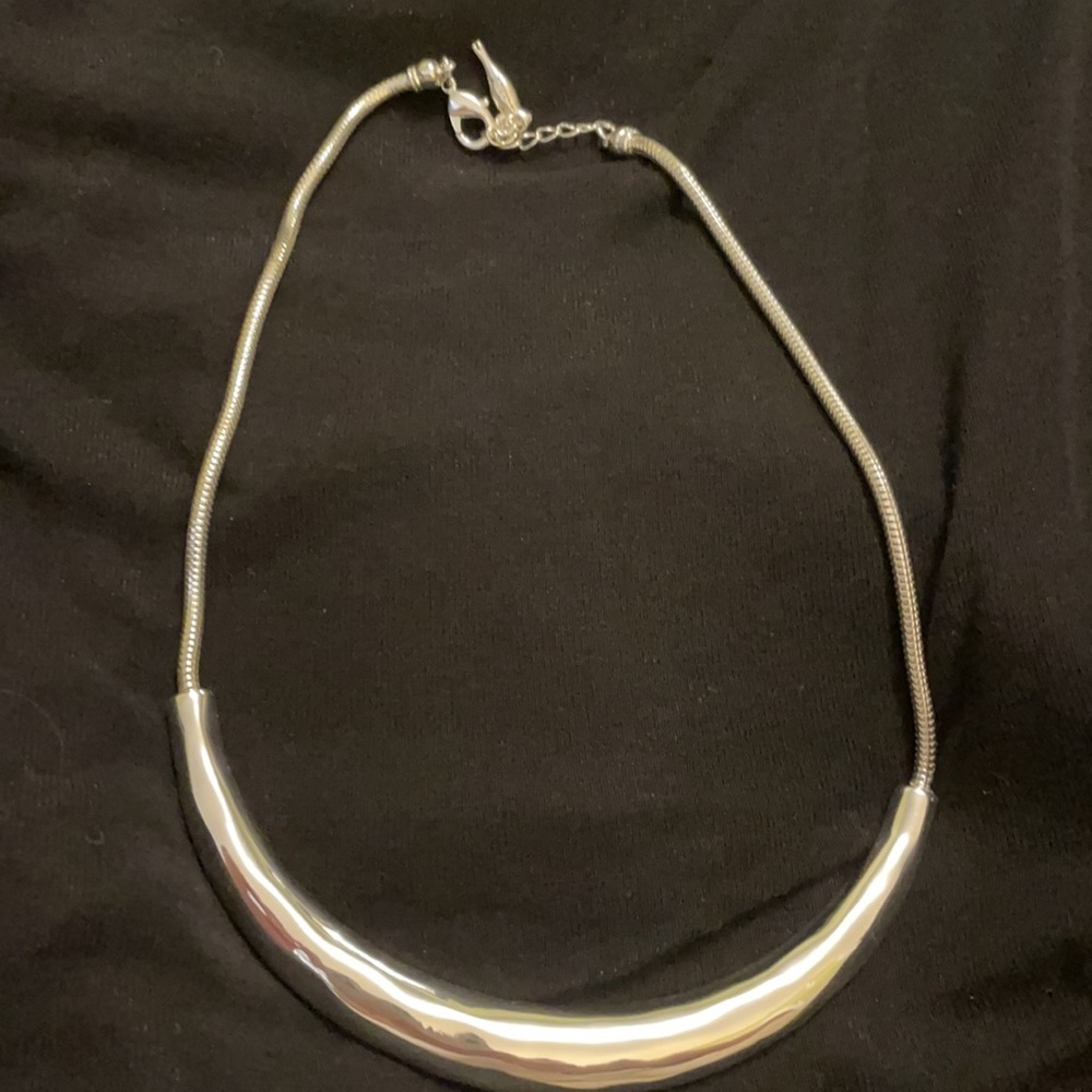 Chloe & Isabel Silver tone necklace